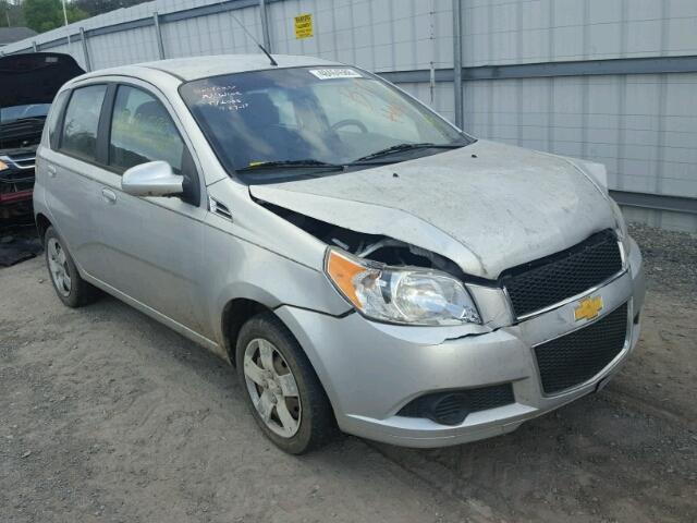 KL1TD6DEXBB131865 - 2011 CHEVROLET AVEO LS SILVER photo 1