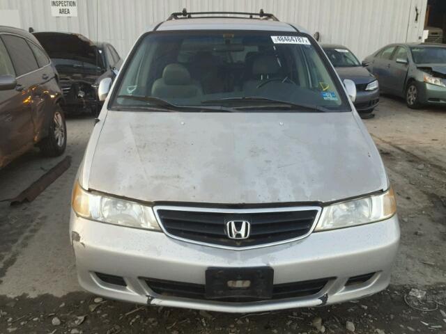 5FNRL18993B004187 - 2003 HONDA ODYSSEY EX SILVER photo 9