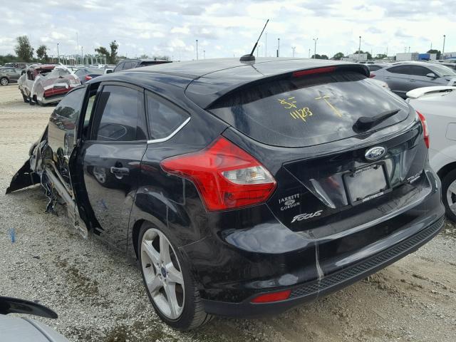 1FADP3N27EL368518 - 2014 FORD FOCUS TITA BLACK photo 3