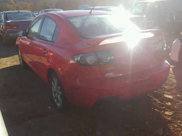 JM1BK32F471749622 - 2007 MAZDA 3 I RED photo 3