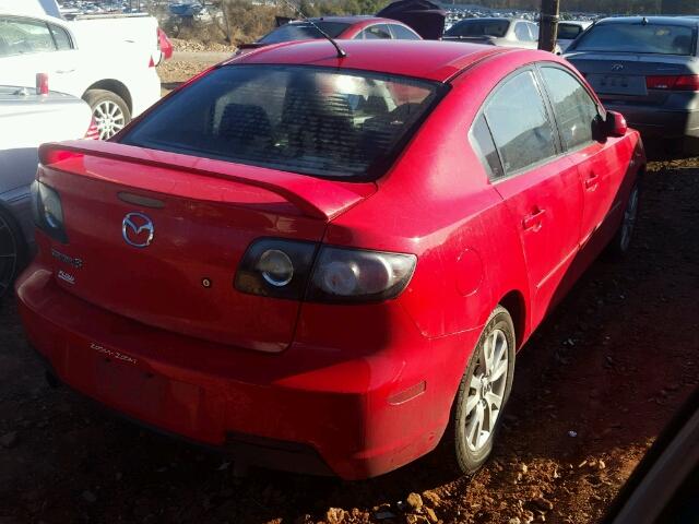 JM1BK32F471749622 - 2007 MAZDA 3 I RED photo 4