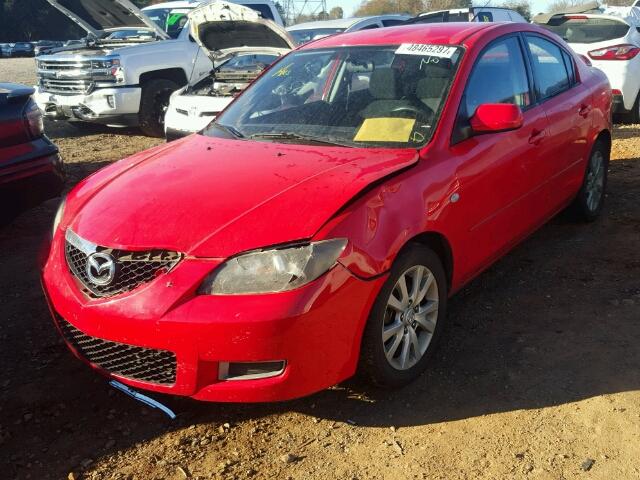 JM1BK32F471749622 - 2007 MAZDA 3 I RED photo 9