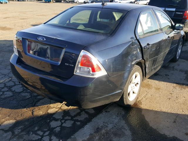 3FAHP07168R109030 - 2008 FORD FUSION SE BROWN photo 4