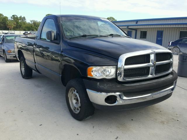 1D7HU16N64J126059 - 2004 DODGE RAM 1500 S BLACK photo 1