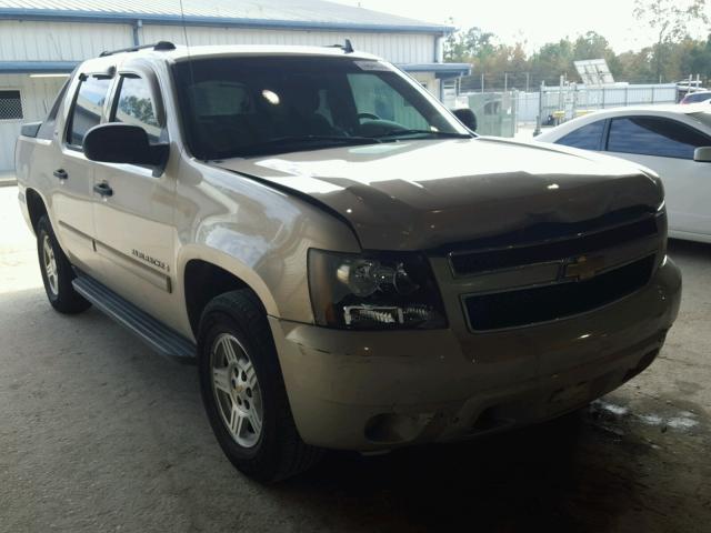 3GNEC12097G144353 - 2007 CHEVROLET AVALANCHE GOLD photo 1