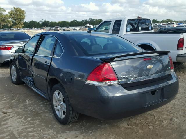 2G1WG5EK3B1113325 - 2011 CHEVROLET IMPALA LT GRAY photo 3