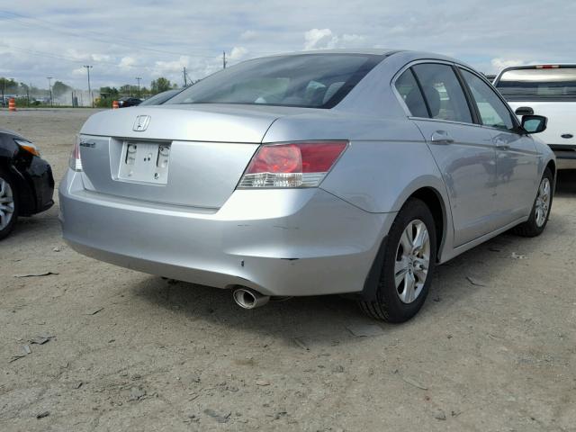 1HGCP26438A039333 - 2008 HONDA ACCORD LXP SILVER photo 4