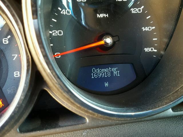 1G6DJ5EG1A0134604 - 2010 CADILLAC CTS PERFOR RED photo 8