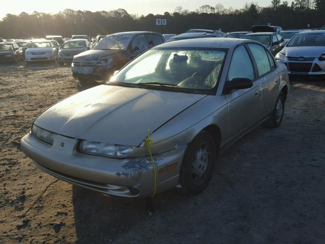 1G8ZK5279VZ311898 - 1997 SATURN SL2 GOLD photo 2