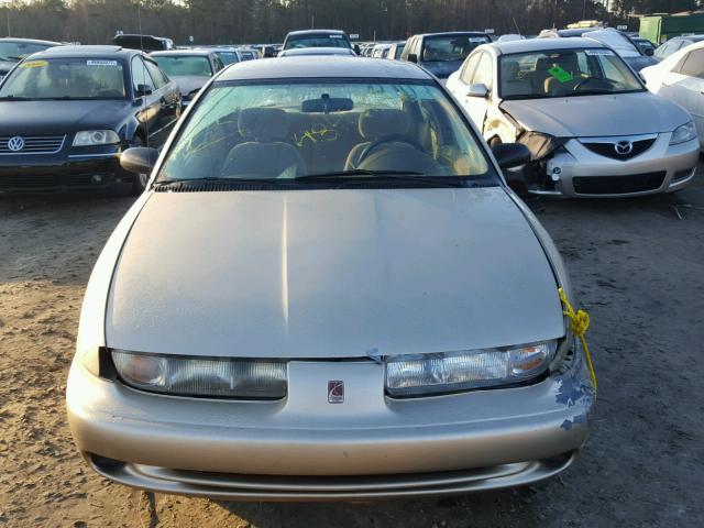 1G8ZK5279VZ311898 - 1997 SATURN SL2 GOLD photo 9