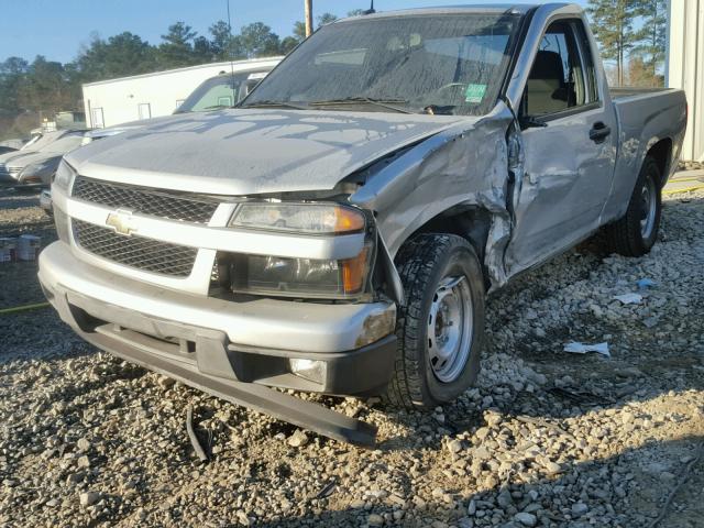 1GCCSBD90A8141150 - 2010 CHEVROLET COLORADO SILVER photo 2