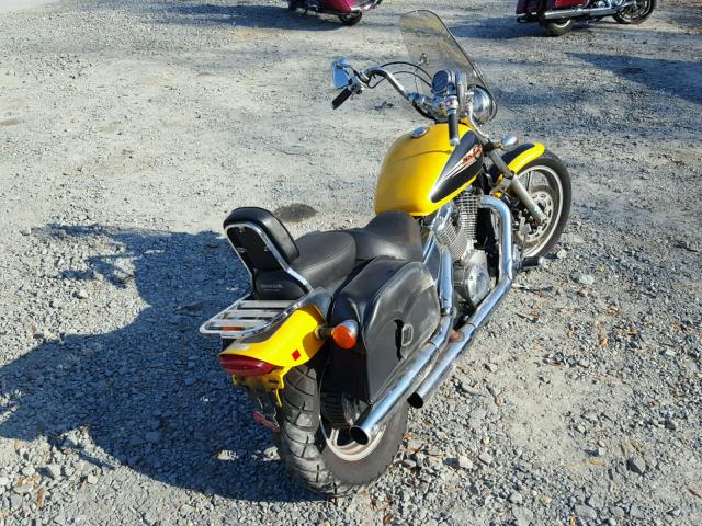 1HFSC1807VA102509 - 1997 HONDA VT1100 C1A YELLOW photo 4