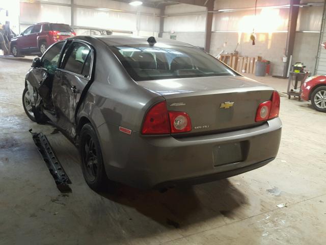 1G1ZA5E0XCF134745 - 2012 CHEVROLET MALIBU LS Շագանակագույն լուսանկար 3