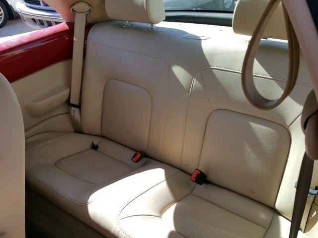 3VWPW31C89M501197 - 2009 VOLKSWAGEN NEW BEETLE 红色 照片 6