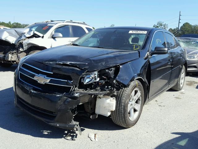 1G11B5SA2DU136347 - 2013 CHEVROLET MALIBU LS BLACK photo 2