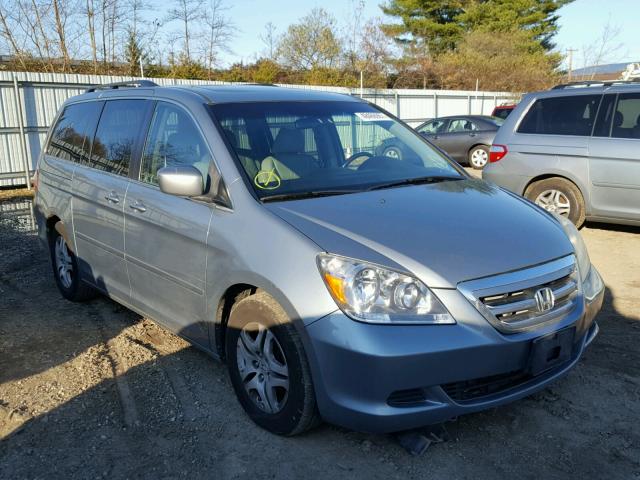 5FNRL38737B057418 - 2007 HONDA ODYSSEY EX SILVER photo 1