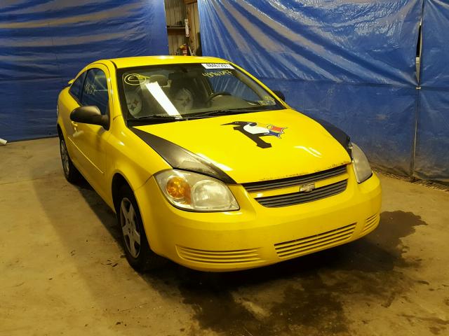 1G1AK15FX77170734 - 2007 CHEVROLET COBALT LS YELLOW photo 1