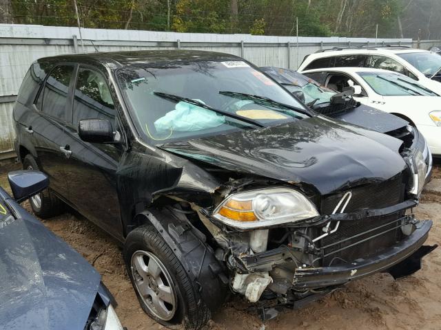 2HNYD18224H531571 - 2004 ACURA MDX BLACK photo 1