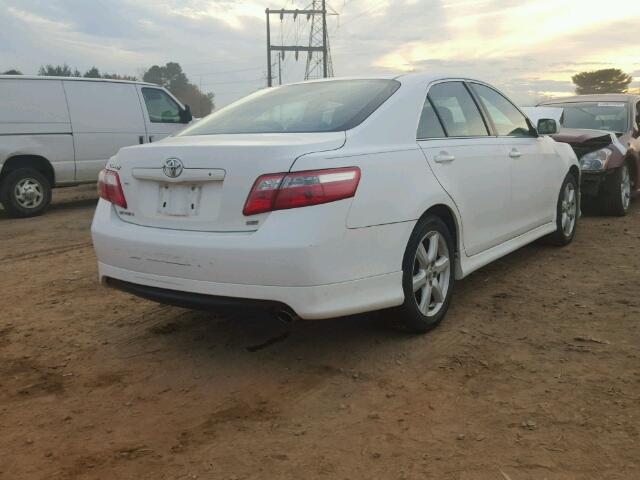 4T1BE46K29U859294 - 2009 TOYOTA CAMRY BASE WHITE photo 4