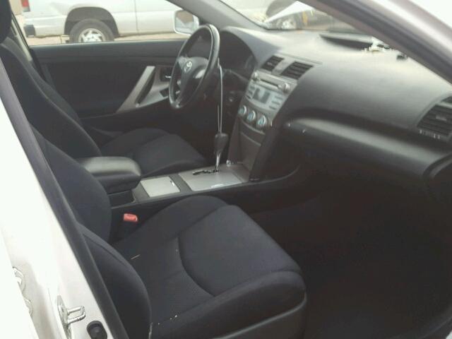 4T1BE46K29U859294 - 2009 TOYOTA CAMRY BASE WHITE photo 5