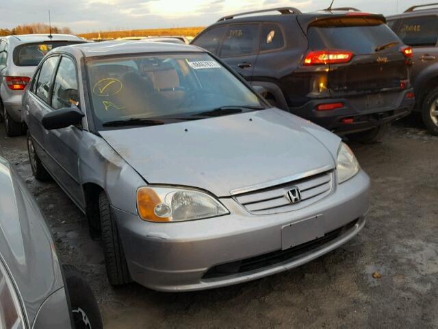 2HGES16472H907697 - 2002 HONDA CIVIC DX SILVER photo 1