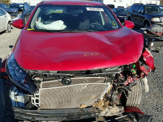 KNDPBCAC1F7763616 - 2015 KIA SPORTAGE L RED photo 7