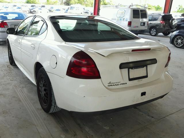 2G2WP552671143583 - 2007 PONTIAC GRAND PRIX WHITE photo 3