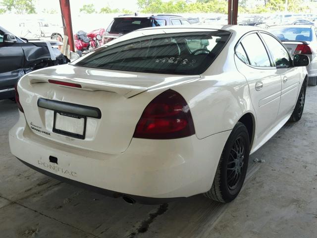 2G2WP552671143583 - 2007 PONTIAC GRAND PRIX WHITE photo 4