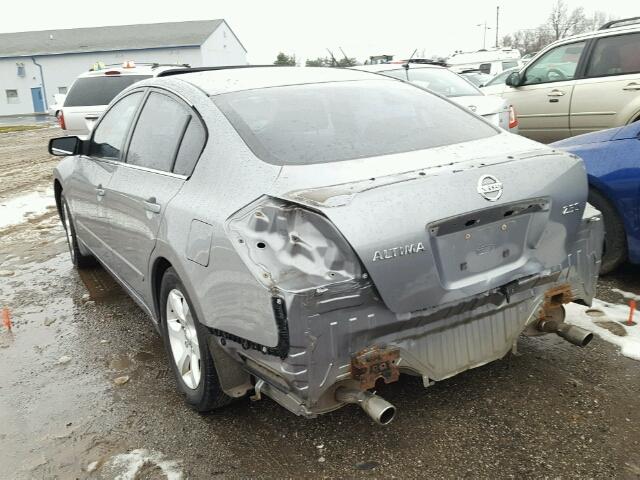 1N4AL21EX7C130562 - 2007 NISSAN ALTIMA 2.5 SILVER photo 3