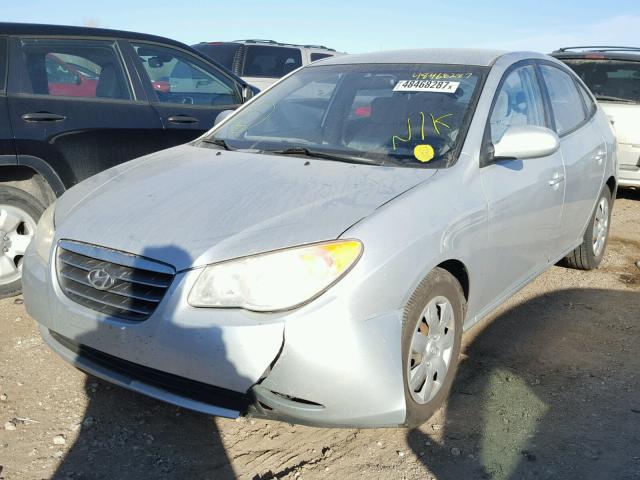 KMHDU46D87U176137 - 2007 HYUNDAI ELANTRA GL GRAY photo 2