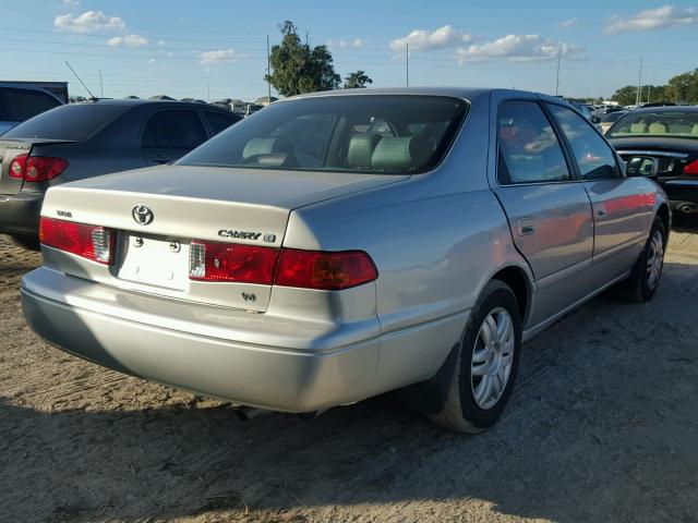 4T1BF28K4YU099186 - 2000 TOYOTA CAMRY LE SILVER photo 4