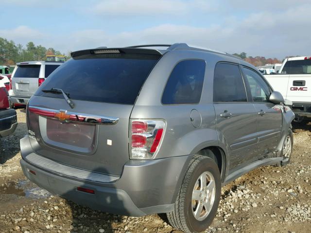 2CNDL63F766031334 - 2006 CHEVROLET EQUINOX LT GRAY photo 4