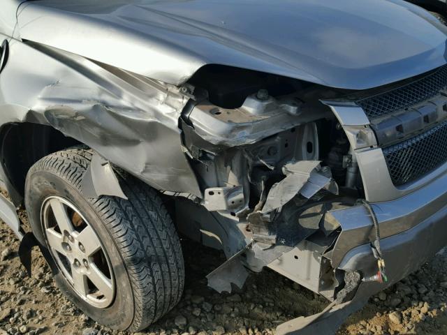 2CNDL63F766031334 - 2006 CHEVROLET EQUINOX LT GRAY photo 9