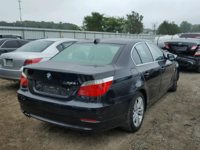 WBANV1C58AC442896 - 2010 BMW 528 XI BLACK photo 4