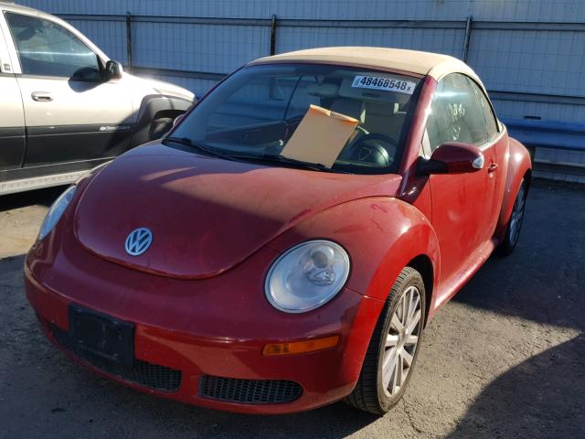 3VWRG31Y49M403480 - 2009 VOLKSWAGEN NEW BEETLE Qırmızı foto 2