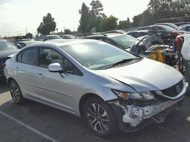 2HGFB2F98DH503302 - 2013 HONDA CIVIC EXL 银色 照片 1