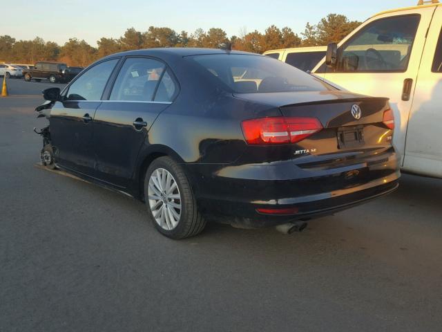 3VWD17AJ7FM230104 - 2015 VOLKSWAGEN JETTA SE Qara foto 3