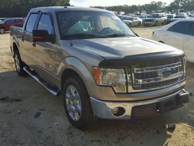 1FTFW1CF4DFA77889 - 2013 FORD F150 SUPER GOLD photo 1