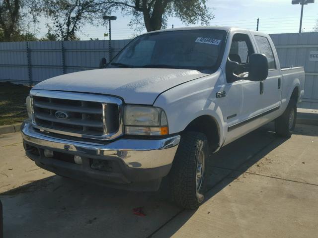 1FTNW21F62EB68136 - 2002 FORD F250 SUPER WHITE photo 2