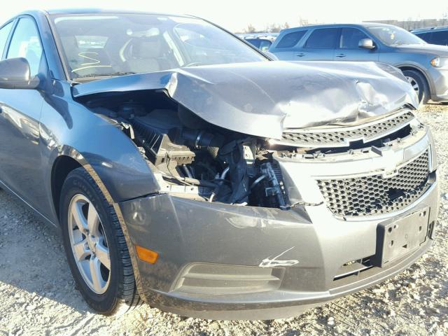 1G1PC5SB7D7246230 - 2013 CHEVROLET CRUZE LT GRAY photo 9