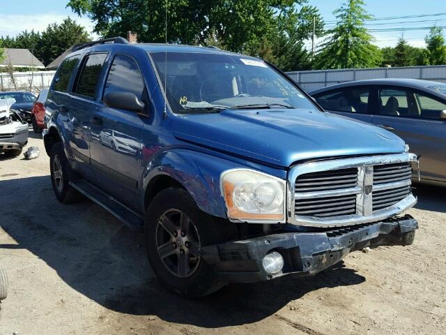 1D4HB48N96F152307 - 2006 DODGE DURANGO SL BLUE photo 1