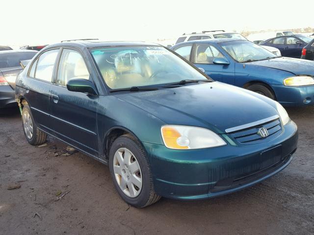 2HGES26712H577359 - 2002 HONDA CIVIC EX 绿色 照片 1