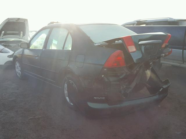 2HGES26712H577359 - 2002 HONDA CIVIC EX 绿色 照片 3