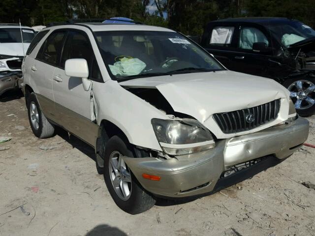 JT6GF10U4Y0069444 - 2000 LEXUS RX 300 WHITE photo 1