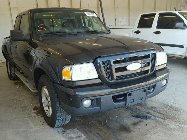 1FTZR15E96PA85086 - 2006 FORD RANGER SUP BLACK photo 1