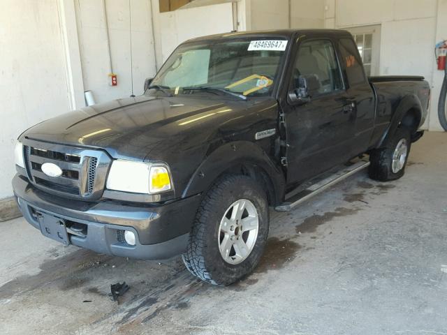 1FTZR15E96PA85086 - 2006 FORD RANGER SUP BLACK photo 2