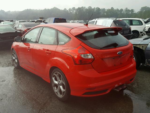 1FADP3L95EL146981 - 2014 FORD FOCUS ST RED photo 3