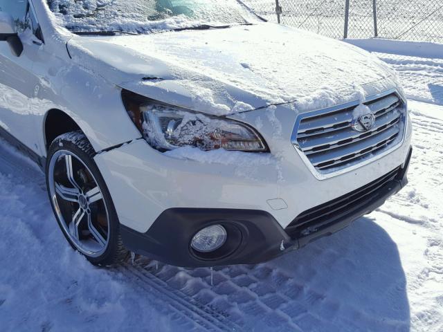 4S4BSBNC4F3333368 - 2015 SUBARU OUTBACK 2. WHITE photo 9