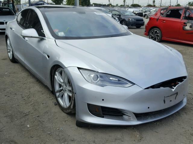 5YJSA1CG1DFP14604 - 2013 TESLA MODEL S SILVER photo 1