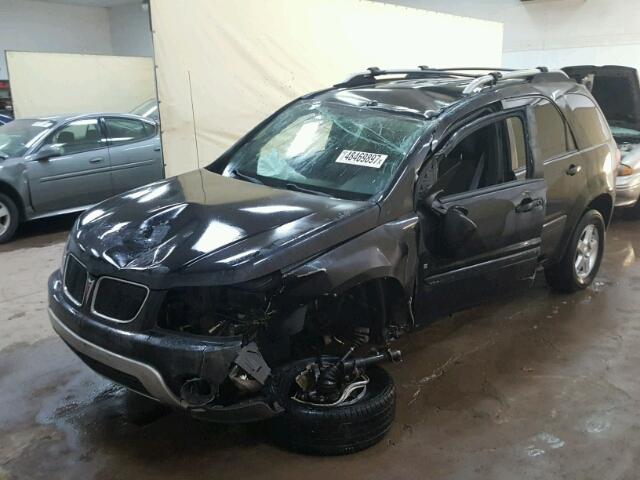 2CKDL63F966079950 - 2006 PONTIAC TORRENT BLACK photo 2